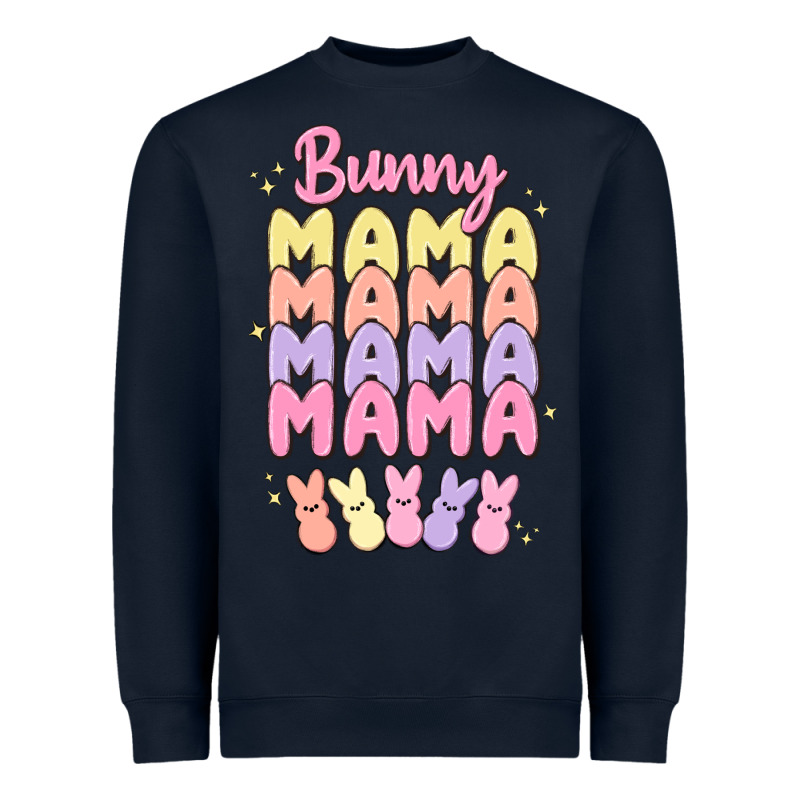 Bunny Mama Heavyweight Sweatshirt by MaliasSmallBusiness | Teevron
