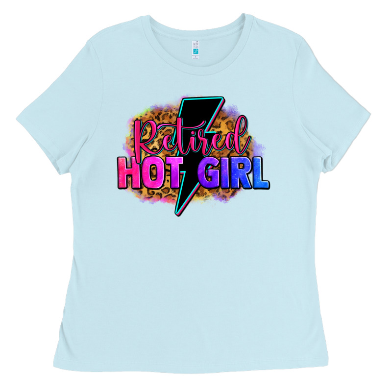 Retired Hot Girl Ladies Tee by Zillion Design Studio | Teevron