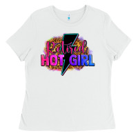 White retired hot girl Ladies Tee - Zillion Design Studio