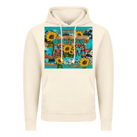 Vintage Artic world's best mom sunflower leopard cowhide Vintage Hoodie - Artiststas