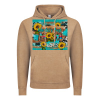 Vintage Coffee world's best mom sunflower leopard cowhide Vintage Hoodie - Artiststas