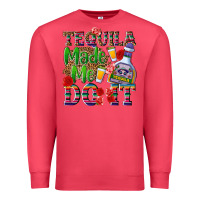 Cardinal Tequila made me do it Premium Sweatshirt - NancyCooperArtShop
