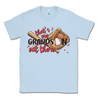 Dusty Blue that's my grandson out there Classic Tee - MaliasSmallBusiness