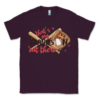Plum that's my grandson out there Classic Tee - MaliasSmallBusiness