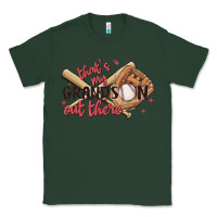 Sports Green that's my grandson out there Classic Tee - MaliasSmallBusiness