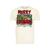 Vintage Arctic merry christmas truck Vintage Tee - BarkalooDesign