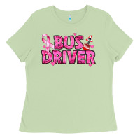 Matcha breast cancer bus driver Ladies Tee - texasbilliewilder