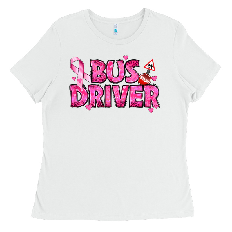 Breast Cancer Bus Driver Ladies Tee by texasbilliewilder | Teevron