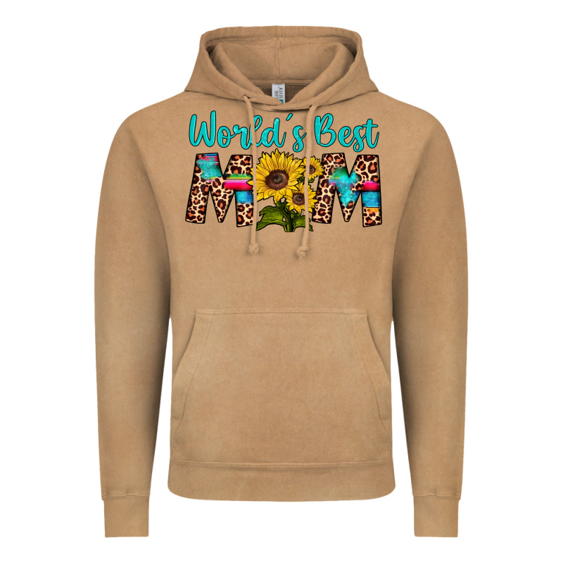 World's Best Mom Sunflower Vintage Hoodie by Artiststas | Teevron