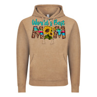 Vintage Coffee world's best mom sunflower Vintage Hoodie - Artiststas