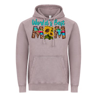 Vintage Zinc world's best mom sunflower Vintage Hoodie - Artiststas