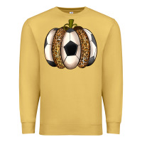 Antique Gold Soccer Pumpkin Premium Sweatshirt - texasbilliewilder