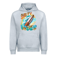Heather Grey Salty vibes Urban Hoodie - FaDigitalArtStudio