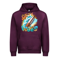 Mauve Wine Salty vibes Urban Hoodie - FaDigitalArtStudio