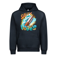 Navy Salty vibes Urban Hoodie - FaDigitalArtStudio