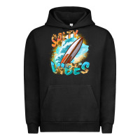 Pigment Black Salty vibes Urban Hoodie - FaDigitalArtStudio