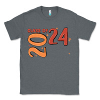Charcoal Heather custom class of 2024 name of school font  super sn Classic Tee - MaliasSmallBusiness