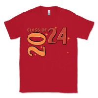 Custom Class Of 2024 Name Of School Font  Super Sn Classic Tee | Teevron