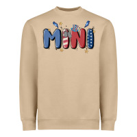 Mushroom 4th july mini Heavyweight Sweatshirt - MaliasSmallBusiness