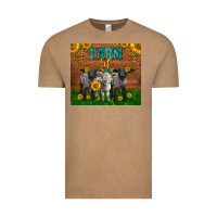 Vintage Coffee Western Baby Sheeps Farm Life Garden Vintage Tee - LillyAllenDesigns