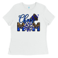White Cheer mom Ladies Tee - Zillion Design Studio