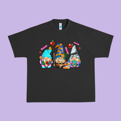 Teacher Gnomes Urban Heavy Tee Designed By Adodesignshop
