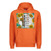 Carrot god says you are with sunflower Premium Hoodie - TumblerDesignByShophia
