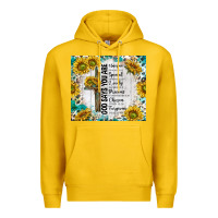Lemon god says you are with sunflower Premium Hoodie - TumblerDesignByShophia