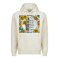 God Says You Are With Sunflower Premium Hoodie | Teevron