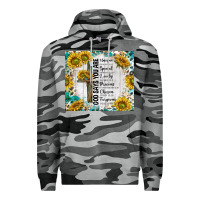 Slate Camo god says you are with sunflower Premium Hoodie - TumblerDesignByShophia