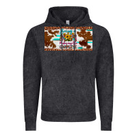 Vintage Black being a mom makes my life complete license plate Vintage Hoodie - Artiststas