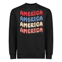 Black america Heavyweight Sweatshirt - MaliasSmallBusiness