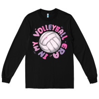 Black in my volleyball era Long Sleeve Tee - MaliasSmallBusiness