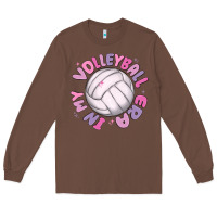 Chestnut in my volleyball era Long Sleeve Tee - MaliasSmallBusiness