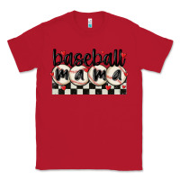 Red baseball mama Classic Tee - MaliasSmallBusiness