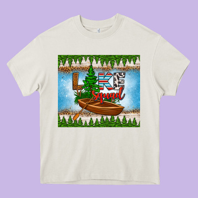 Lake Squad Tumbler Heavy Core Tee Designed By Hra Design Shop