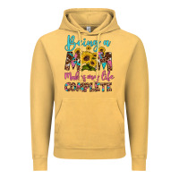 Vintage Mustard being a mom makes my life complete Vintage Hoodie - Artiststas