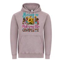 Vintage Zinc being a mom makes my life complete Vintage Hoodie - Artiststas