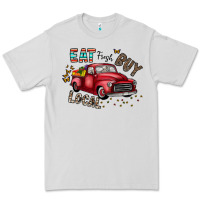 Dove Grey eat fresh buy local Premium Tee - CowhideDigitalArt