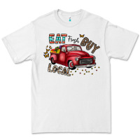 White eat fresh buy local Premium Tee - CowhideDigitalArt