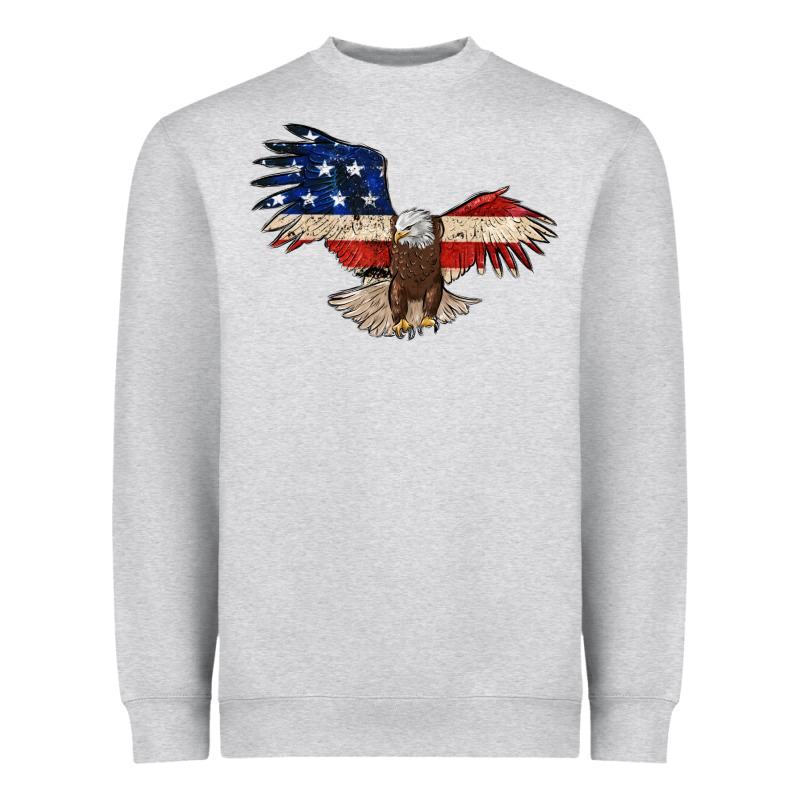 4th July Eagle Heavyweight Sweatshirt by MaliasSmallBusiness | Teevron