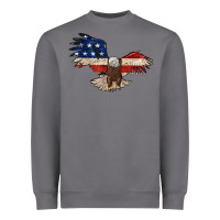 Storm 4th july eagle Heavyweight Sweatshirt - MaliasSmallBusiness