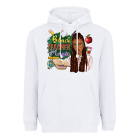 White black teacher magic with afro Heavyweight Hoodie - NancyCooperArtShop