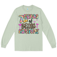 Matcha 7 years of being awesome Long Sleeve Tee - MaliasSmallBusiness