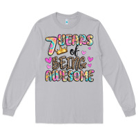 Moon Dust 7 years of being awesome Long Sleeve Tee - MaliasSmallBusiness