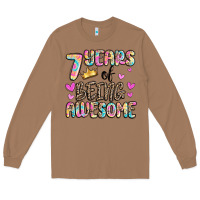 Toasted Coconut 7 years of being awesome Long Sleeve Tee - MaliasSmallBusiness