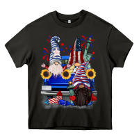 4th Of July Gnomes Truck Heavy Core Tee | Teevron