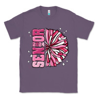 Lavender senior 2024 pink cheer Classic Tee - MaliasSmallBusiness