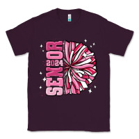 Plum senior 2024 pink cheer Classic Tee - MaliasSmallBusiness