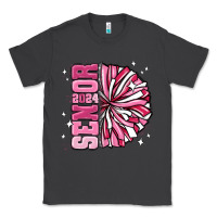 Smoke senior 2024 pink cheer Classic Tee - MaliasSmallBusiness